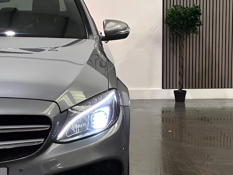 Used 2016 Mercedes-Benz C Class AMG Line (premium) Grey - Interior and Exterior details 5