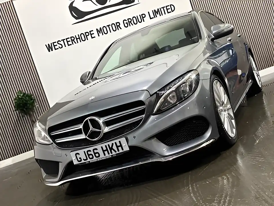 Used 2016 Mercedes-Benz C Class AMG Line (premium) Grey - Interior and Exterior details 6