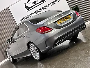 Used 2016 Mercedes-Benz C Class AMG Line (premium) Grey - Interior and Exterior details 7