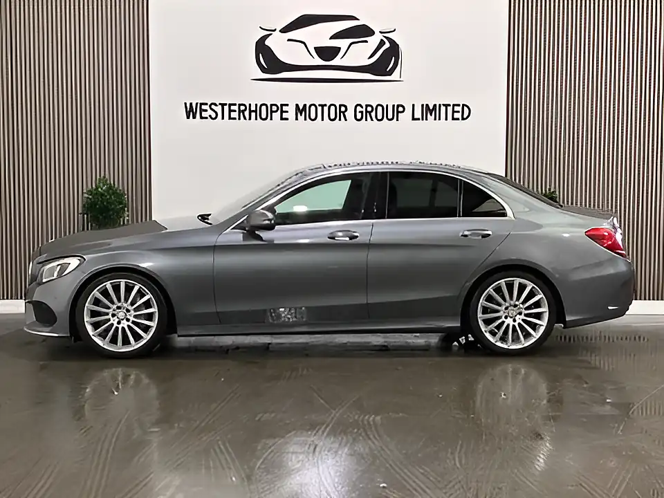 Used 2016 Mercedes-Benz C Class AMG Line (premium) Grey - Interior and Exterior details 8