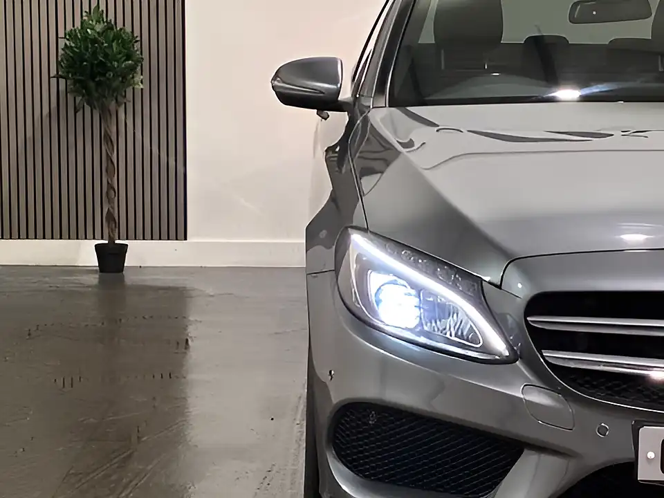 Used 2016 Mercedes-Benz C Class AMG Line (premium) Grey - Interior and Exterior details 9