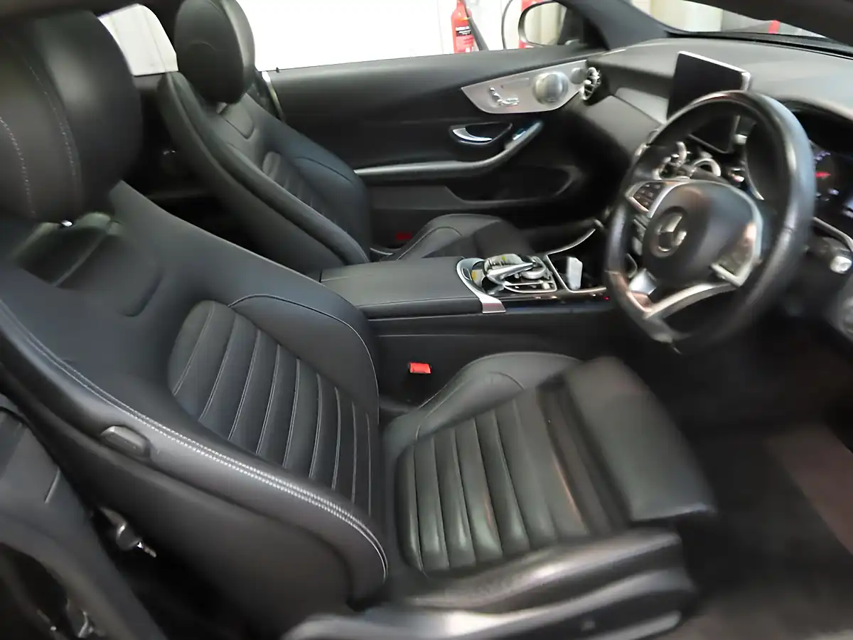 Used 2016 Mercedes-Benz C Class AMG Line (premium Plus) Black - Interior and Exterior details 5