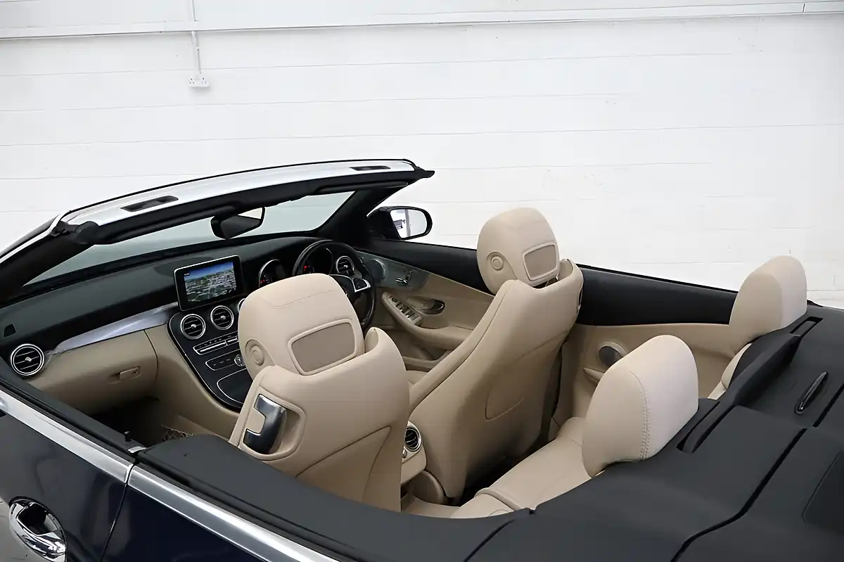 Used 2016 Mercedes-Benz C-Class AMG Line (premium Plus) Blue - Interior and Exterior details 11