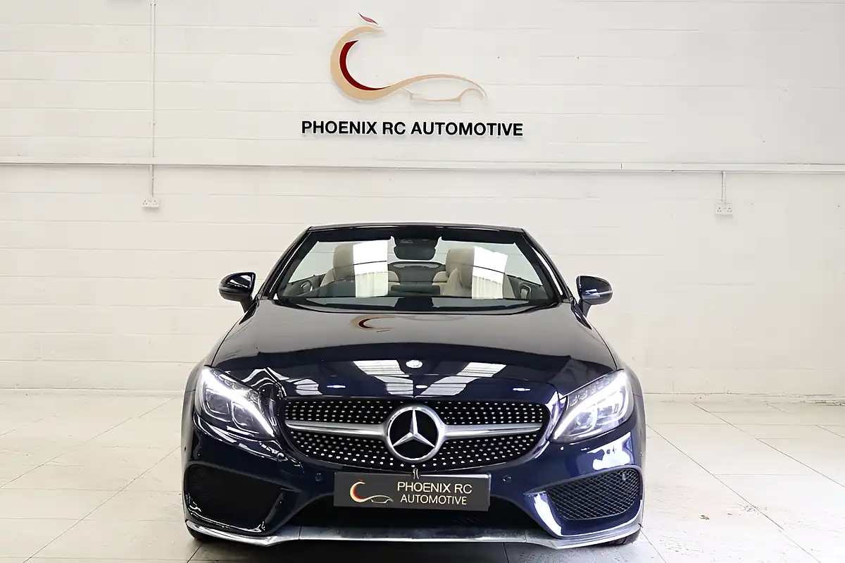 Used 2016 Mercedes-Benz C-Class AMG Line (premium Plus) Blue - Interior and Exterior details 3