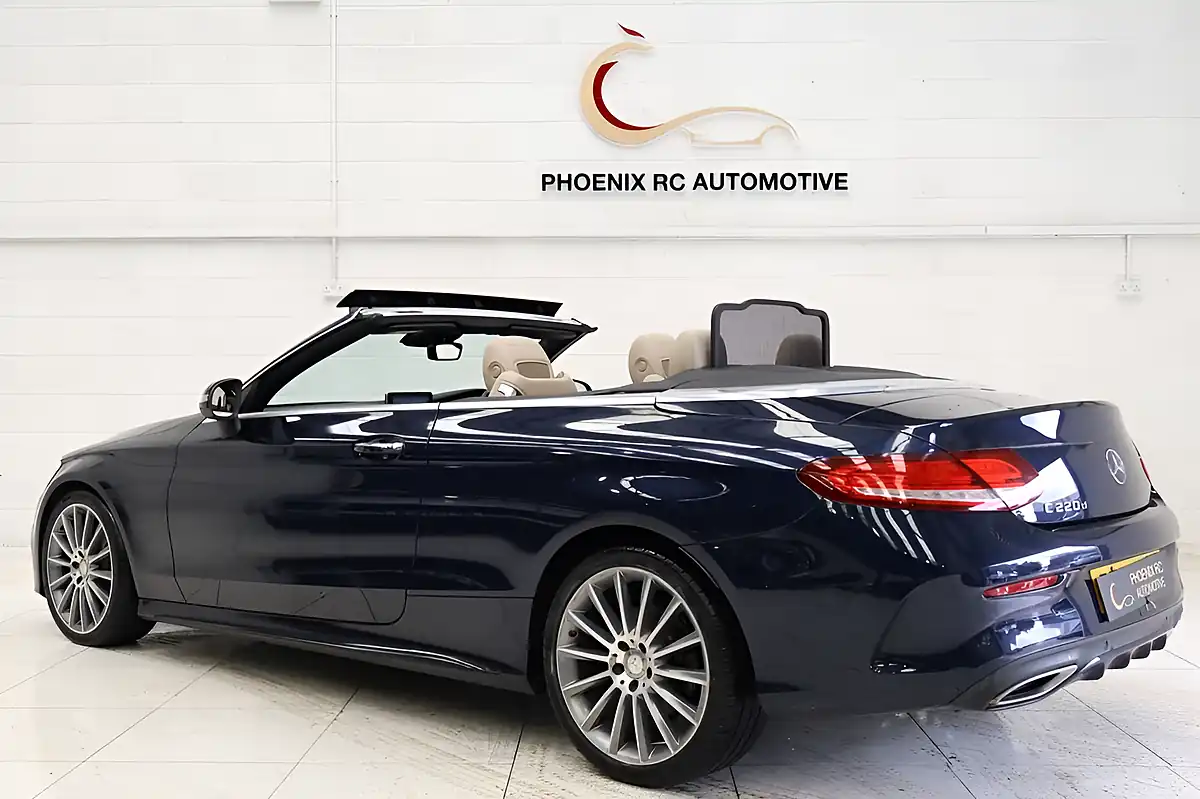 Used 2016 Mercedes-Benz C-Class AMG Line (premium Plus) Blue - Interior and Exterior details 5