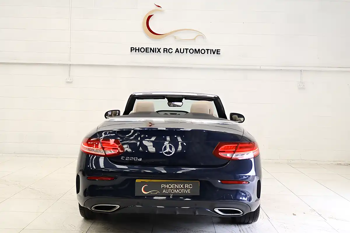 Used 2016 Mercedes-Benz C-Class AMG Line (premium Plus) Blue - Interior and Exterior details 6