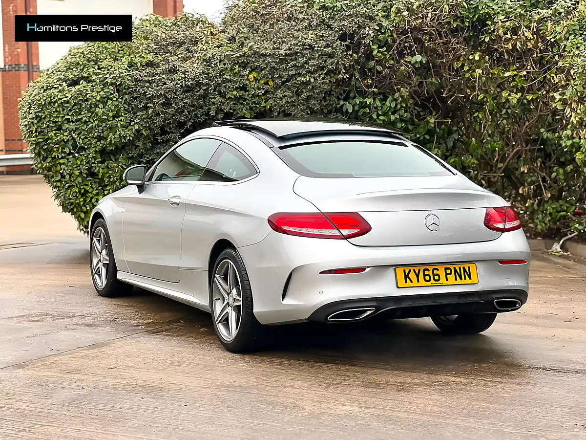 Used 2016 Mercedes-Benz C Class AMG Line (premium Plus) Diamond Silver - Interior and Exterior details 12