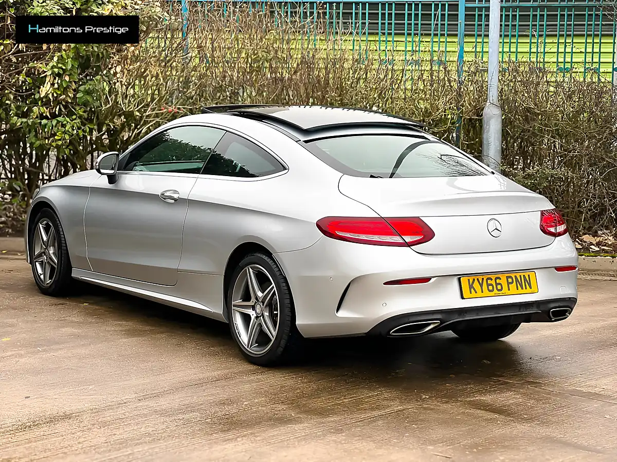 Used 2016 Mercedes-Benz C Class AMG Line (premium Plus) Diamond Silver - Interior and Exterior details 13