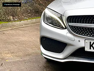 Used 2016 Mercedes-Benz C Class AMG Line (premium Plus) Diamond Silver - Interior and Exterior details 14