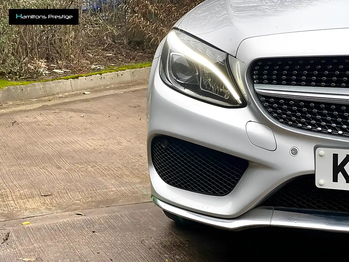 Used 2016 Mercedes-Benz C Class AMG Line (premium Plus) Diamond Silver - Interior and Exterior details 14