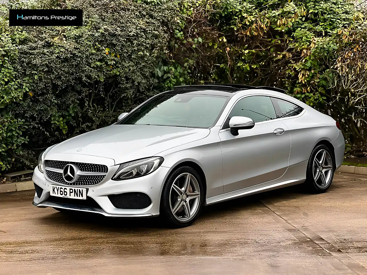 Used 2016 Mercedes-Benz C Class AMG Line (premium Plus) Diamond Silver - Interior and Exterior details 2