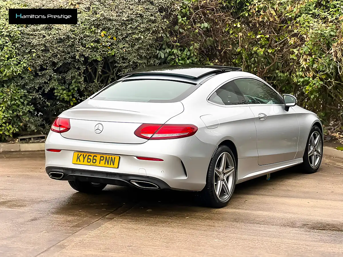 Used 2016 Mercedes-Benz C Class AMG Line (premium Plus) Diamond Silver - Interior and Exterior details 3
