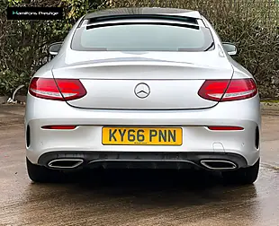 Used 2016 Mercedes-Benz C Class AMG Line (premium Plus) Diamond Silver - Interior and Exterior details 4