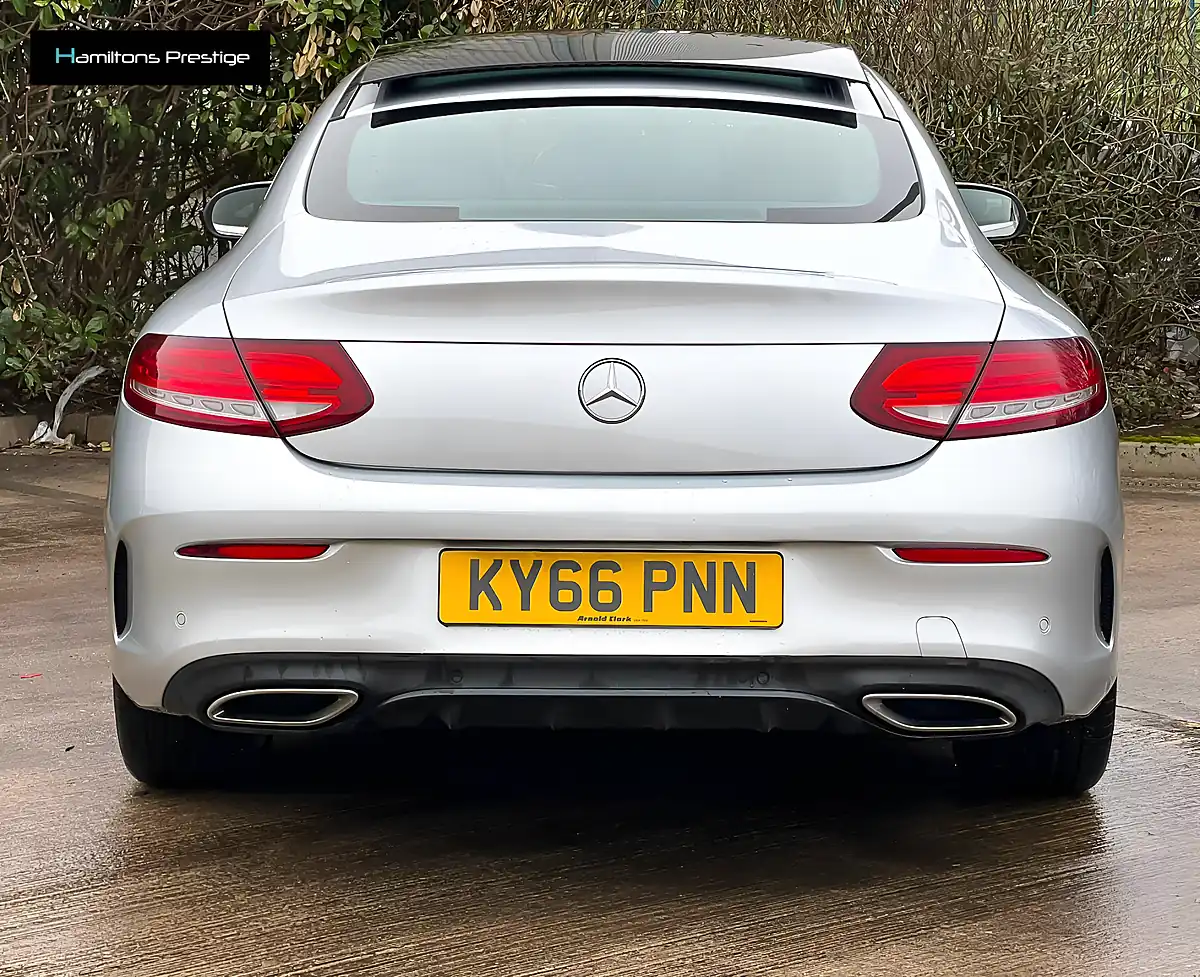 Used 2016 Mercedes-Benz C Class AMG Line (premium Plus) Diamond Silver - Interior and Exterior details 4