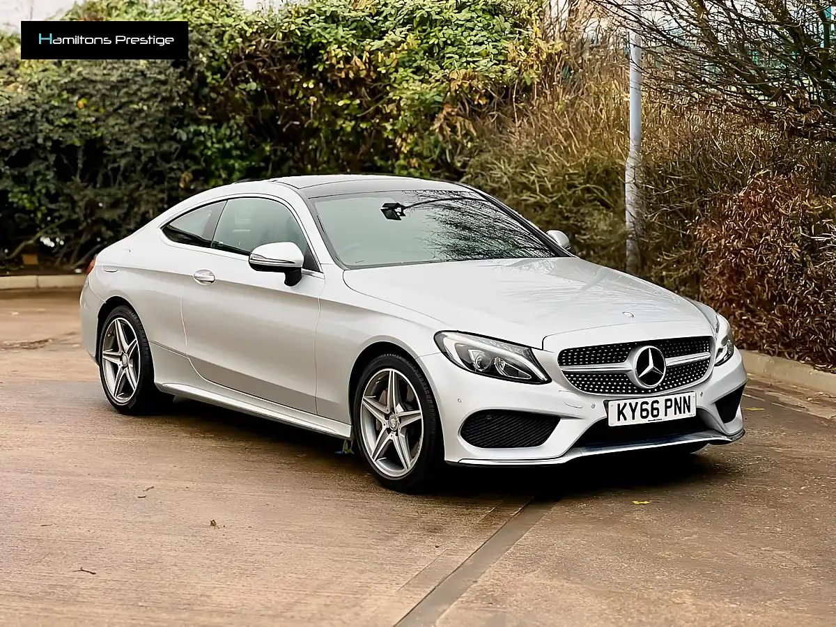 Used 2016 Mercedes-Benz C Class AMG Line (premium Plus) Diamond Silver - Interior and Exterior details 8