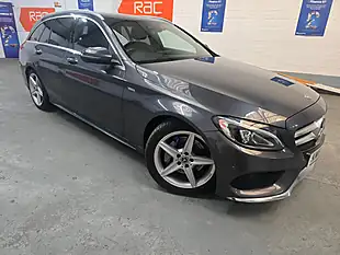 Used 2016 Mercedes-Benz C Class AMG Line Premium Plus Grey - Interior and Exterior details 2