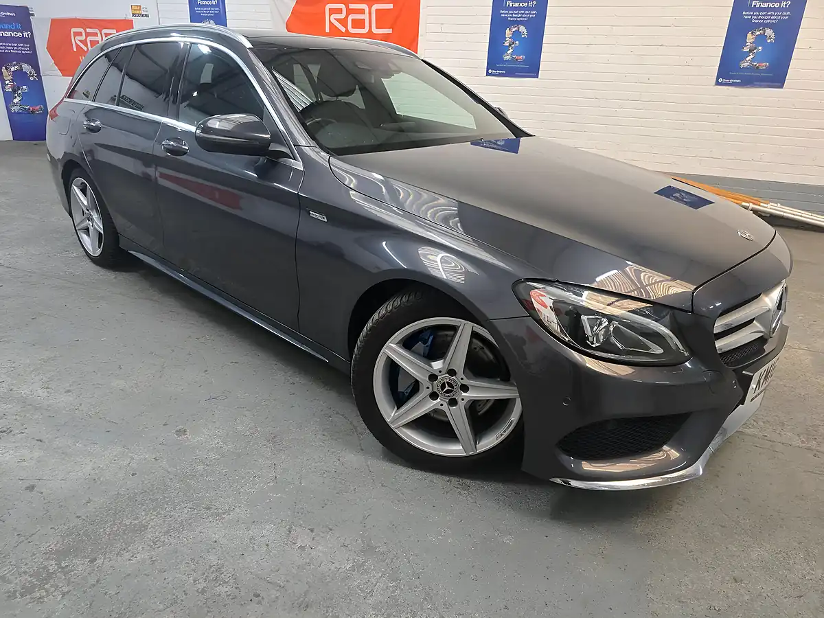 Used 2016 Mercedes-Benz C Class AMG Line Premium Plus Grey - Interior and Exterior details 2