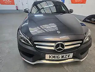 Used 2016 Mercedes-Benz C Class AMG Line Premium Plus Grey - Interior and Exterior details 3