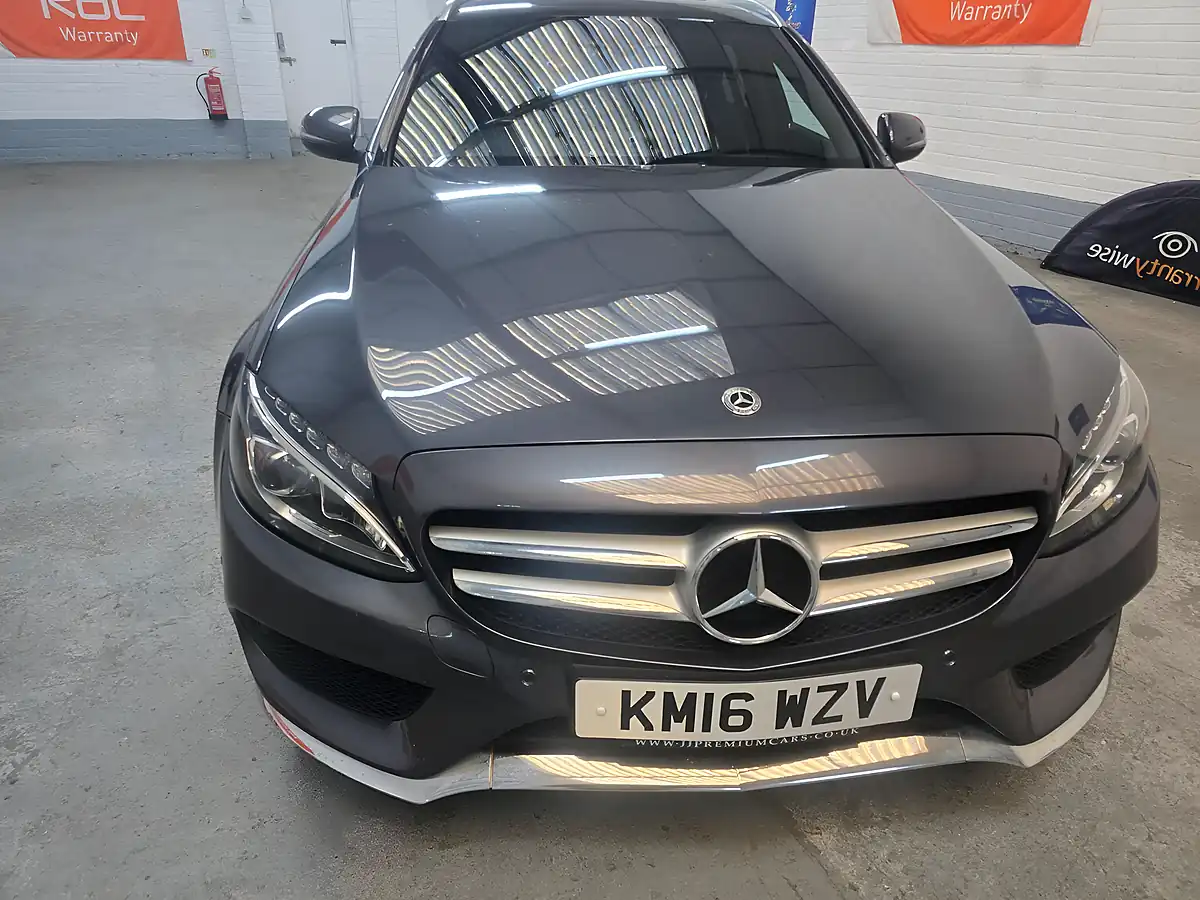 Used 2016 Mercedes-Benz C Class AMG Line Premium Plus Grey - Interior and Exterior details 3