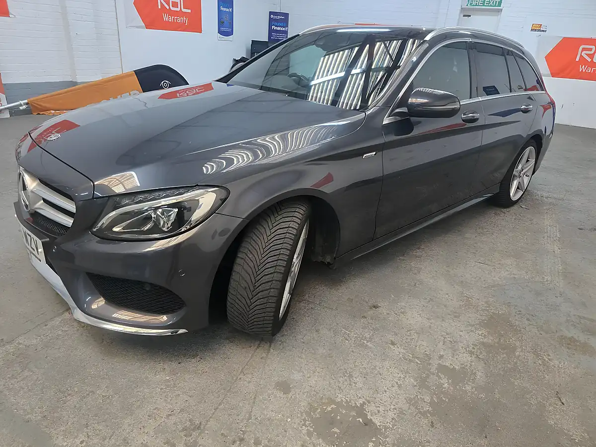 Used 2016 Mercedes-Benz C Class AMG Line Premium Plus Grey - Interior and Exterior details 4