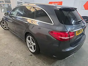 Used 2016 Mercedes-Benz C Class AMG Line Premium Plus Grey - Interior and Exterior details 6