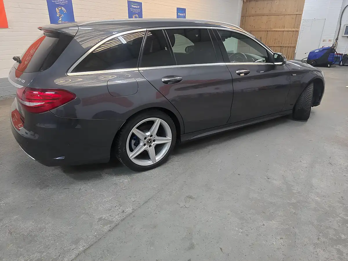 Used 2016 Mercedes-Benz C Class AMG Line Premium Plus Grey - Interior and Exterior details 7