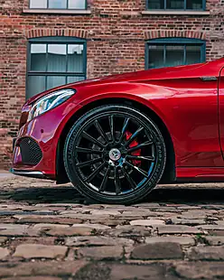 Used 2016 Mercedes-Benz C Class AMG Line (premium Plus) Red - Interior and Exterior details 12