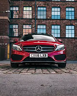 Used 2016 Mercedes-Benz C Class AMG Line (premium Plus) Red - Interior and Exterior details 5