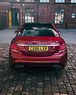 Used 2016 Mercedes-Benz C Class AMG Line (premium Plus) Red - Interior and Exterior details 6