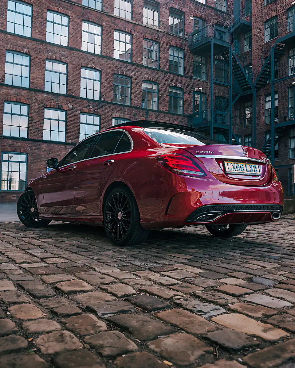 Used 2016 Mercedes-Benz C Class AMG Line (premium Plus) Red - Interior and Exterior details 7