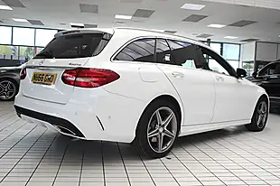 Used 2016 Mercedes-Benz C-Class AMG Line (premium) Polar White - Interior and Exterior details 12
