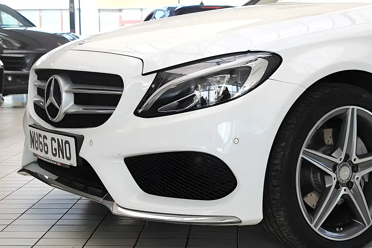 Used 2016 Mercedes-Benz C-Class AMG Line (premium) Polar White - Interior and Exterior details 4