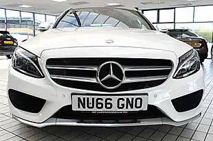 Used 2016 Mercedes-Benz C-Class AMG Line (premium) Polar White - Interior and Exterior details 8