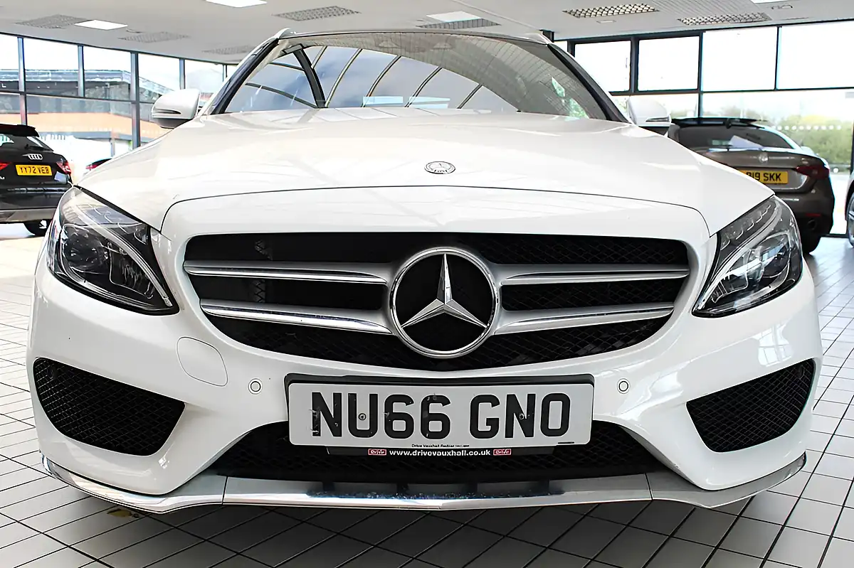 Used 2016 Mercedes-Benz C-Class AMG Line (premium) Polar White - Interior and Exterior details 8