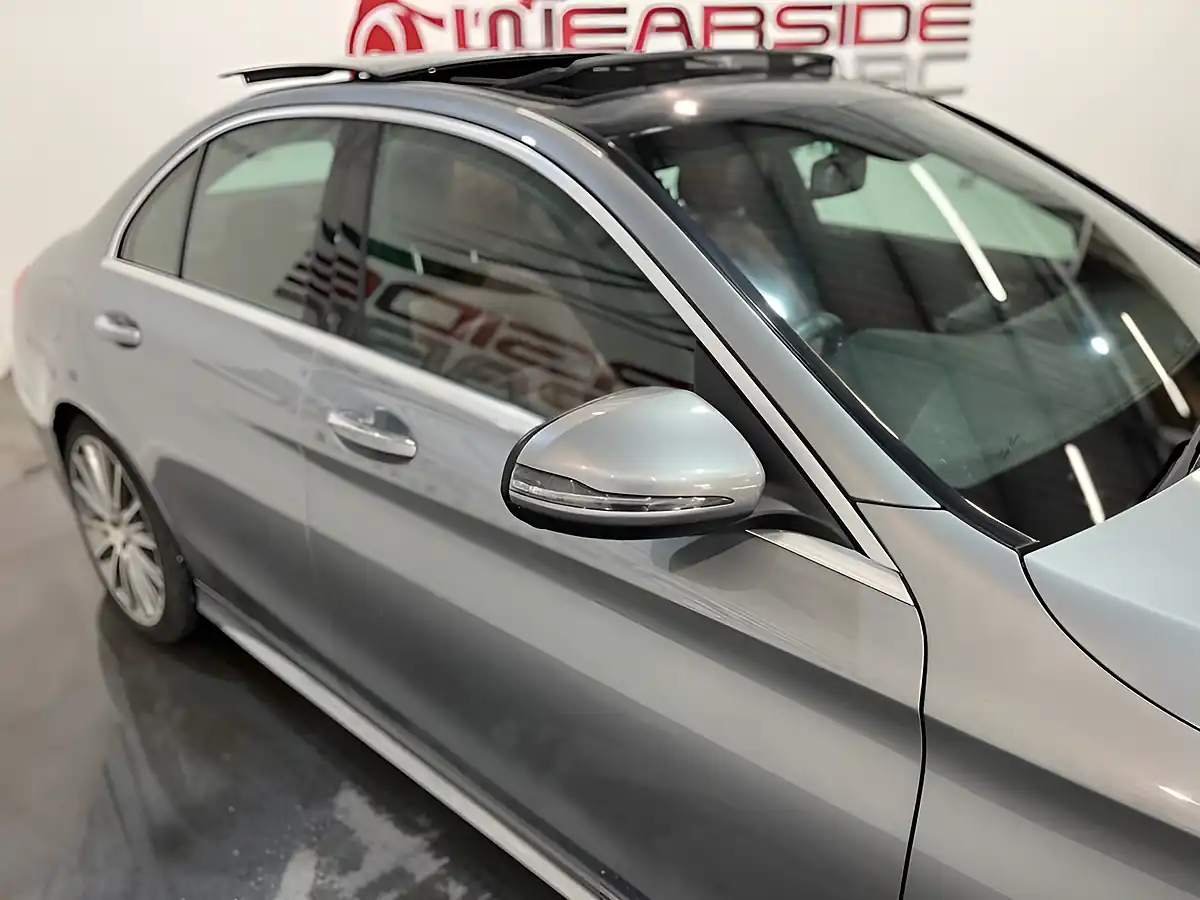 Used 2016 Mercedes-Benz C-Class AMG Line Premium Silver - Interior and Exterior details 11