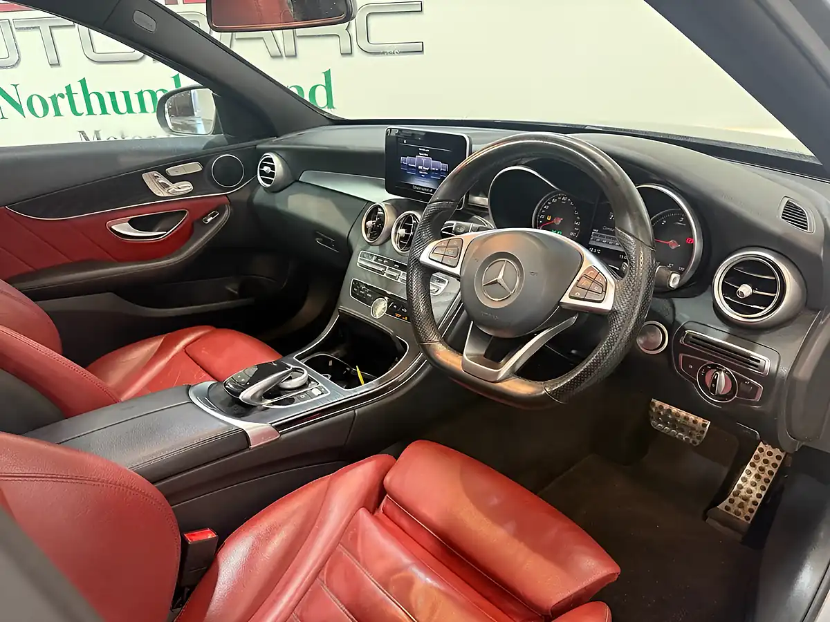 Used 2016 Mercedes-Benz C-Class AMG Line Premium Silver - Interior and Exterior details 17
