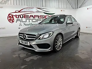 Used 2016 Mercedes-Benz C-Class AMG Line Premium Silver - Interior and Exterior details 2