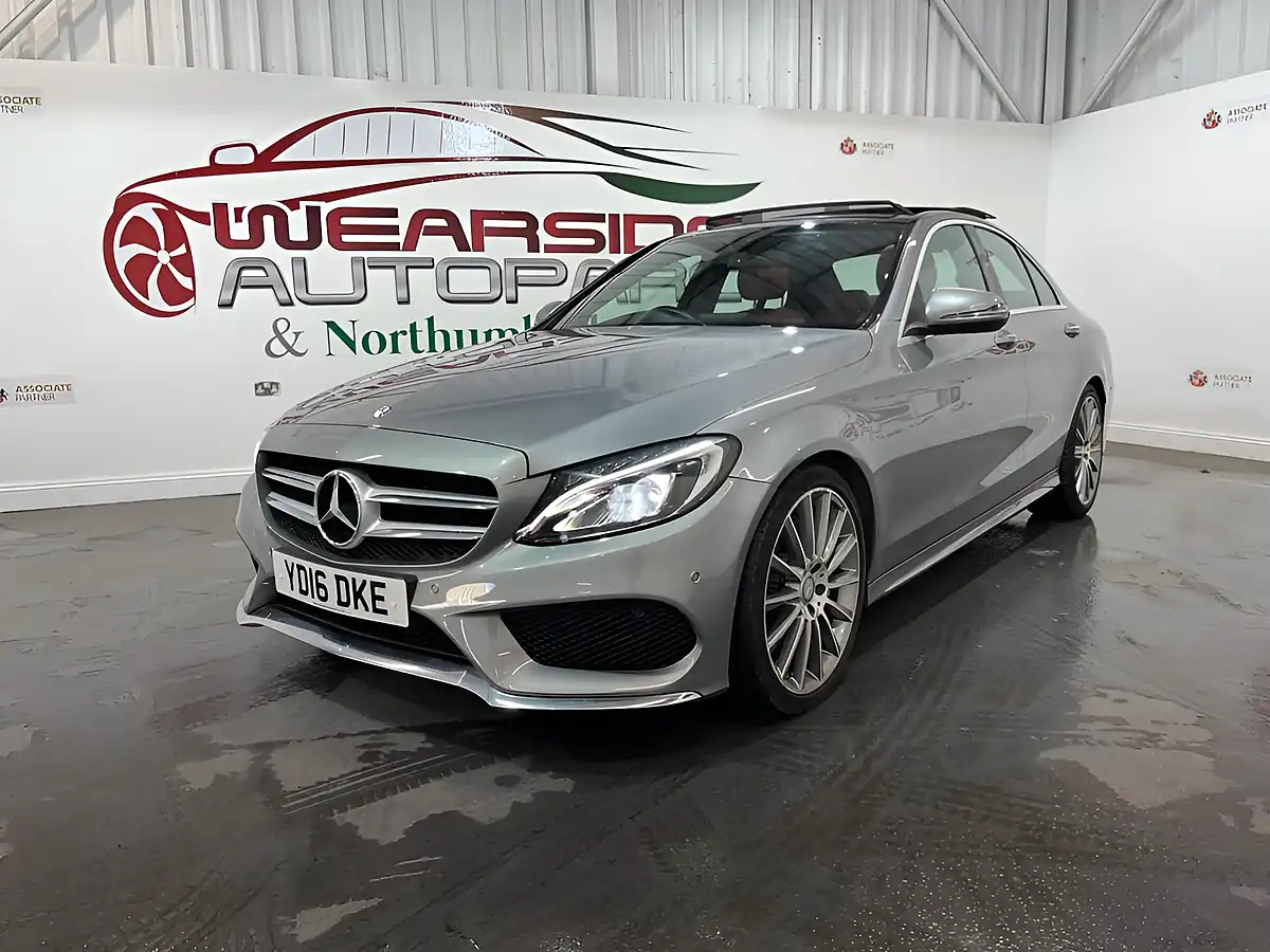 Used 2016 Mercedes-Benz C-Class AMG Line Premium Silver - Interior and Exterior details 2