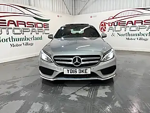 Used 2016 Mercedes-Benz C-Class AMG Line Premium Silver - Interior and Exterior details 3
