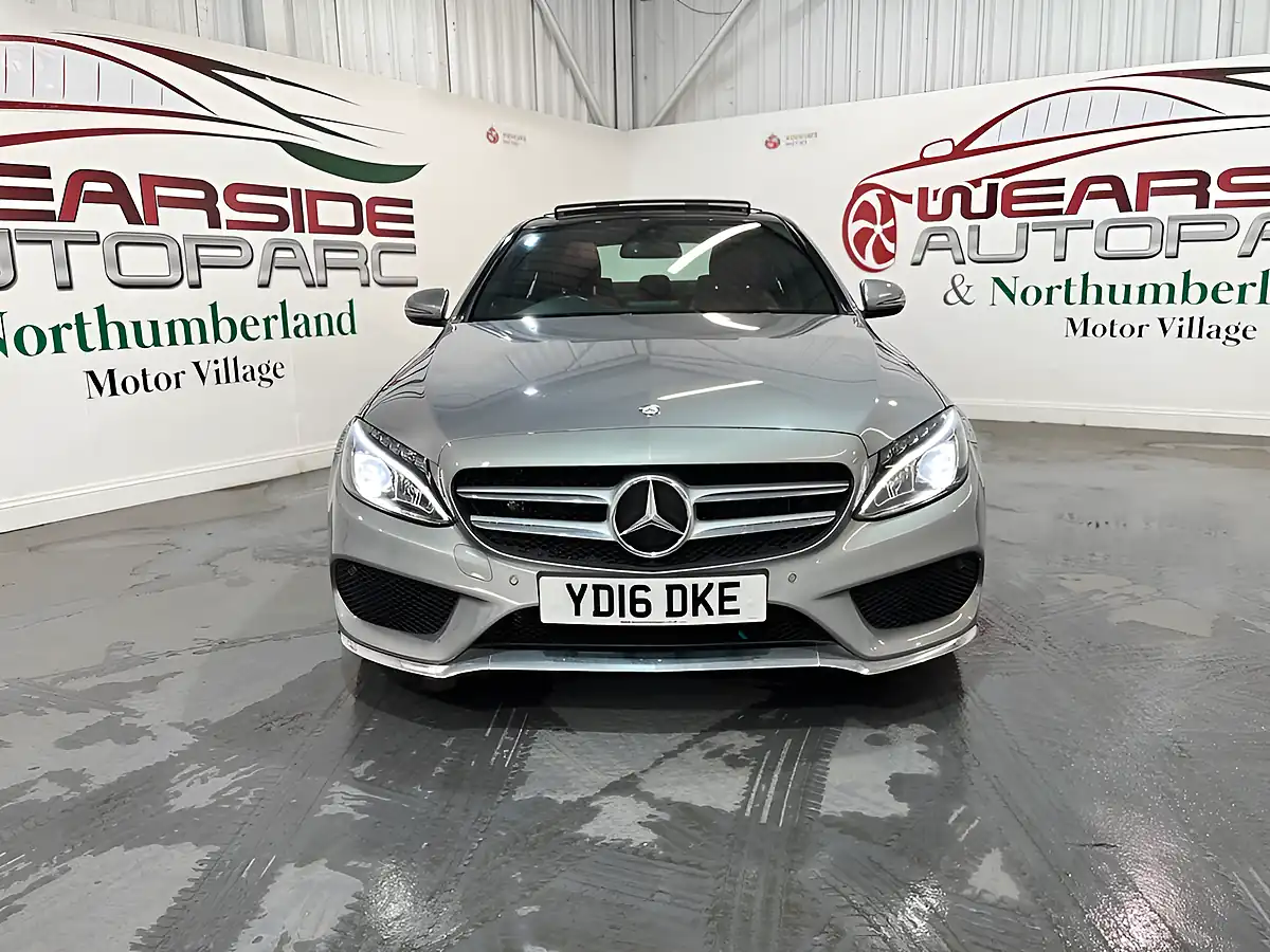 Used 2016 Mercedes-Benz C-Class AMG Line Premium Silver - Interior and Exterior details 3