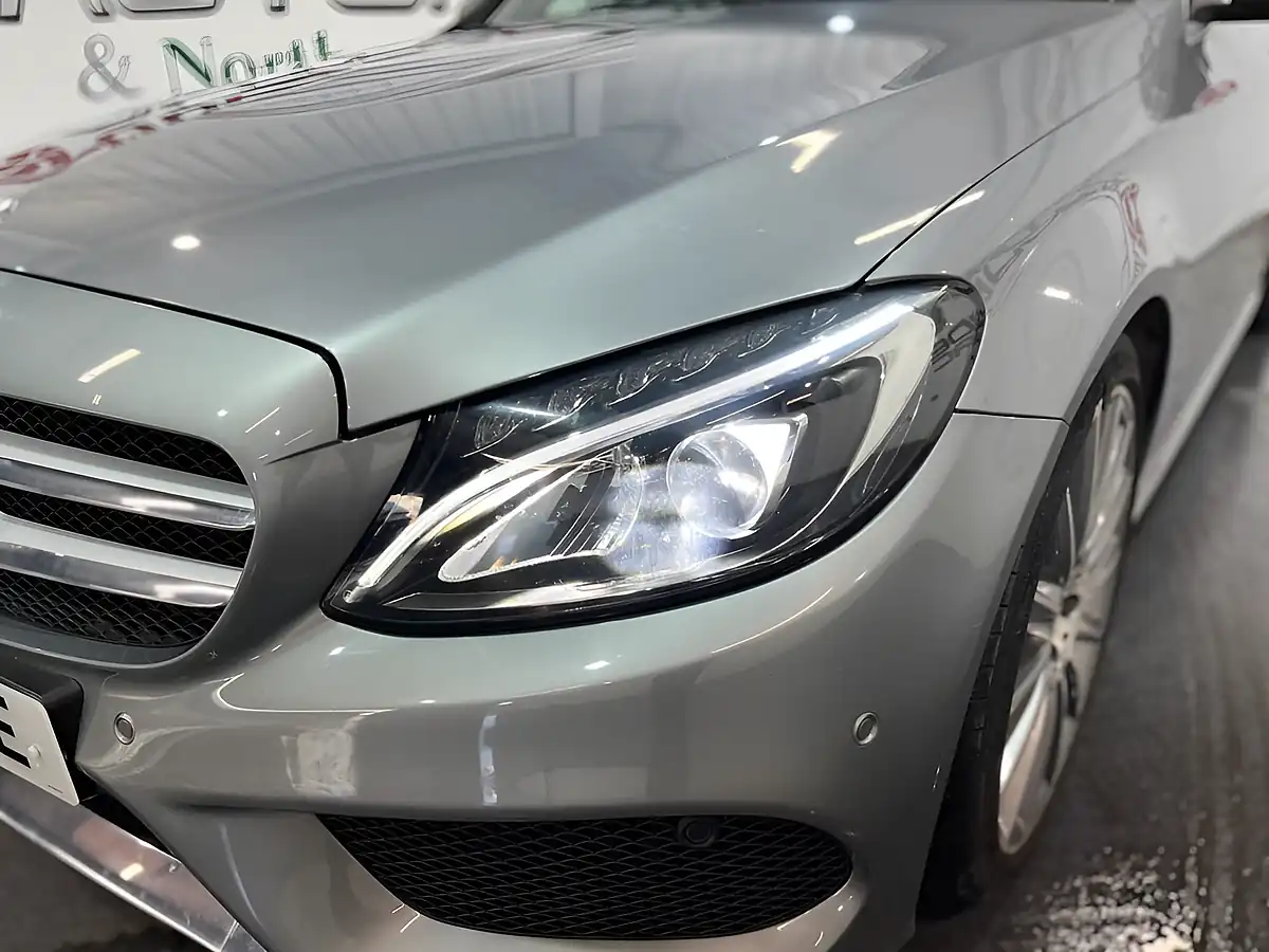 Used 2016 Mercedes-Benz C-Class AMG Line Premium Silver - Interior and Exterior details 6