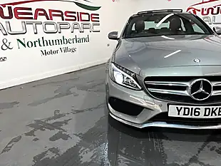 Used 2016 Mercedes-Benz C-Class AMG Line Premium Silver - Interior and Exterior details 7