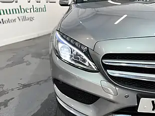 Used 2016 Mercedes-Benz C-Class AMG Line Premium Silver - Interior and Exterior details 8