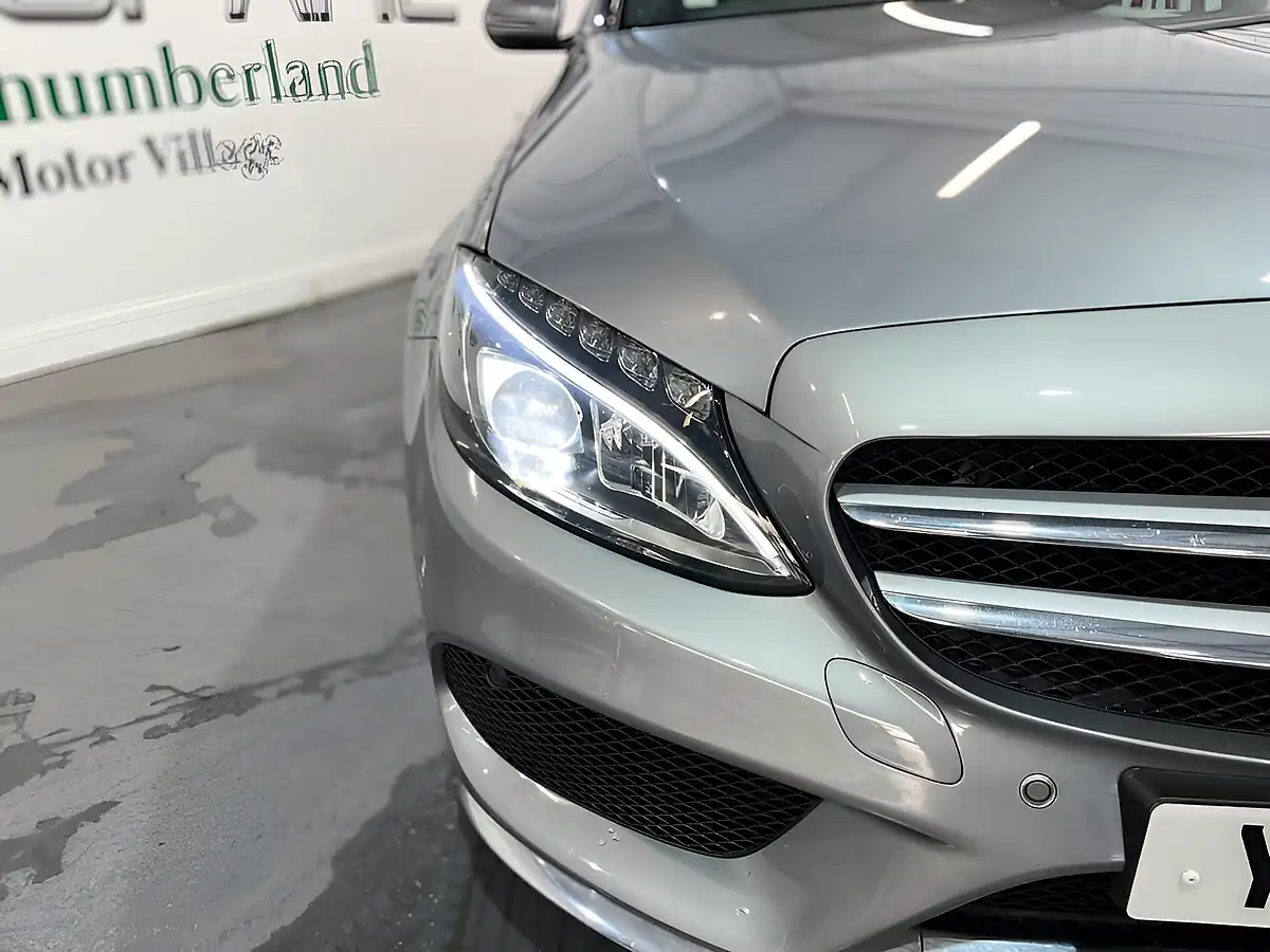 Used 2016 Mercedes-Benz C-Class AMG Line Premium Silver - Interior and Exterior details 8