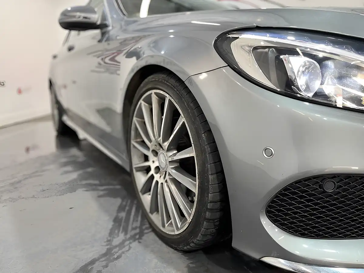 Used 2016 Mercedes-Benz C-Class AMG Line Premium Silver - Interior and Exterior details 9