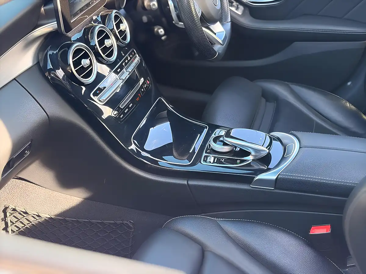 Used 2016 Mercedes-Benz C Class AMG Line (premium) White - Interior and Exterior details 15