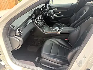 Used 2016 Mercedes-Benz C Class AMG Line (premium) White - Interior and Exterior details 14