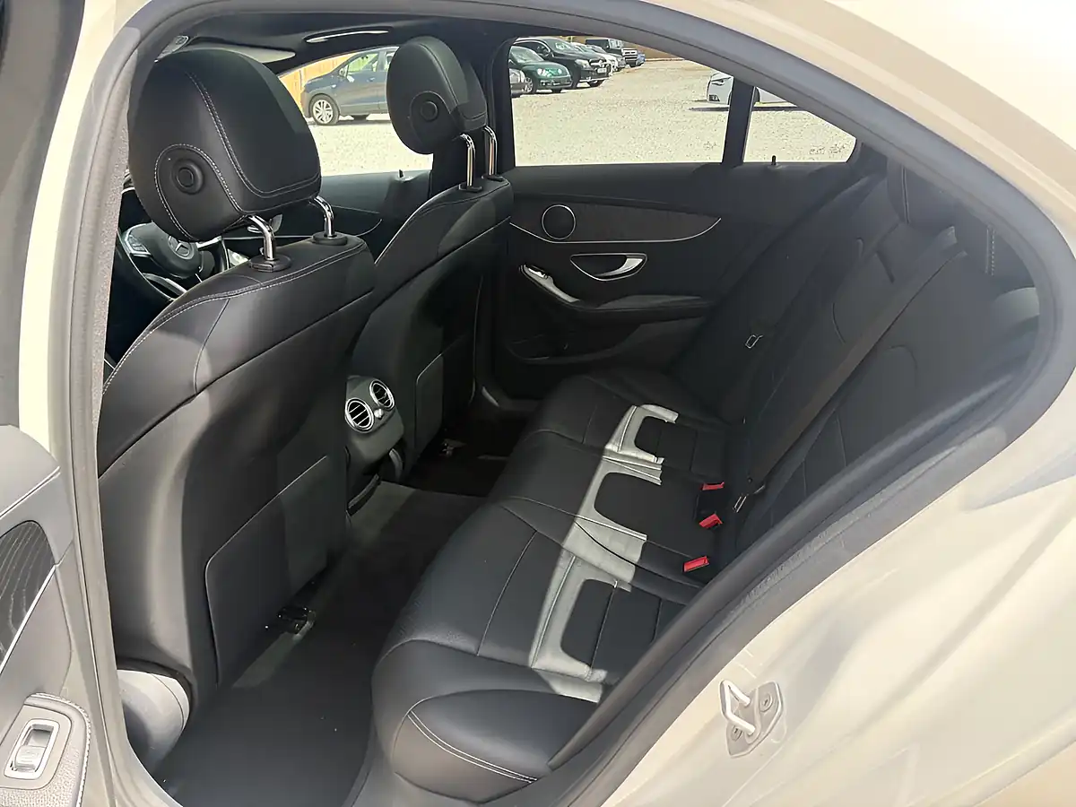 Used 2016 Mercedes-Benz C Class AMG Line (premium) White - Interior and Exterior details 15