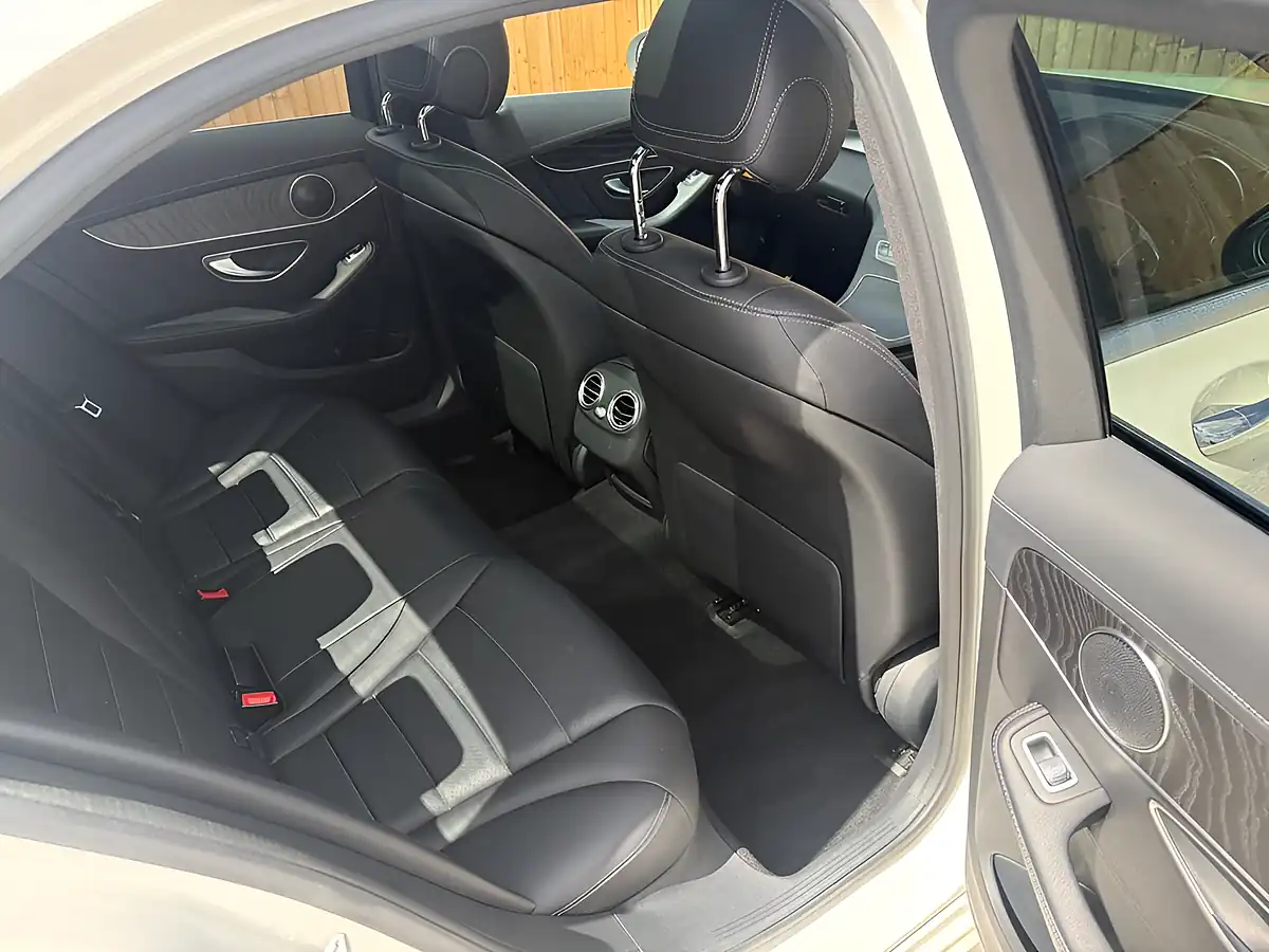 Used 2016 Mercedes-Benz C Class AMG Line (premium) White - Interior and Exterior details 16