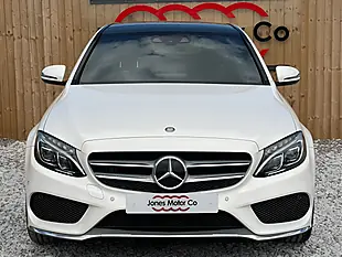 Used 2016 Mercedes-Benz C Class AMG Line (premium) White - Interior and Exterior details 3